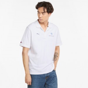 Polo Puma BMW M Motorsport Jacquard Blancos | 19253YUZO