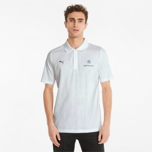 Polo Puma BMW M Motorsport Jacquard Blancos | 71806QCWJ