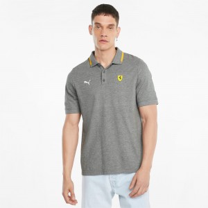 Polo Puma Scuderia Ferrari Race Medium Gray Heather | 13945PVRA