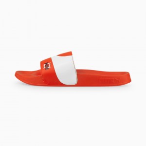 Sandalias Puma Leadcat 2.0 Basketball Formstrip Blancos Negros | 10874BWUH