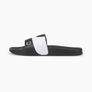 Sandalias Puma Leadcat 2.0 Basketball Formstrip Negros Blancos | 28503VTCF