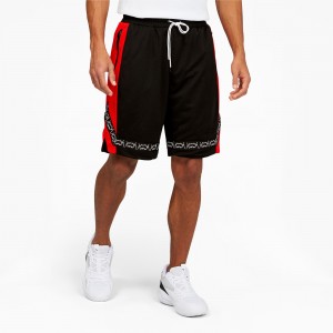Short Puma Full Ride Basketball Negros | 78619FLCR