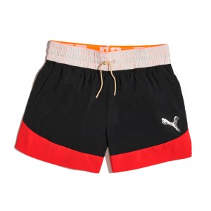 Short Puma High Court Arena Negros Rojos | 72860YDCL