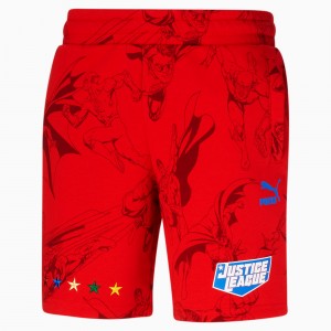 Short Puma PUMA x DC Justice League AOP Rojos | 35197EXZA