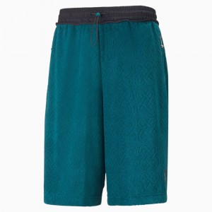 Short Puma PUMA x PRONOUNCE T LG Shaded Spruce | 92741EKXB
