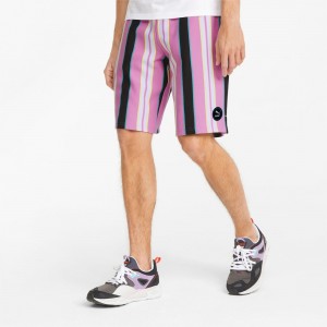 Short Puma Sportswear by PUMA Printed Longline Blancos | 02365LIAC