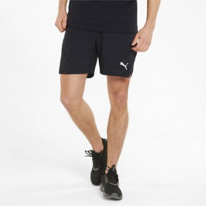 Short Puma Vent Woven 7 Entrenamiento Negros | 93267ATKI
