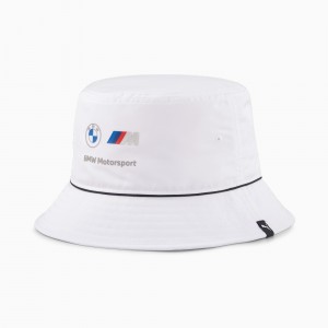 Sombreros Puma BMW M Motorsport Bucket Blancos | 35714DEIX