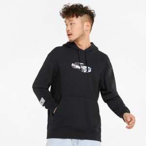 Sudadera con Capucha Puma BMW M Motorsport Statement Negros | 73905WVYG