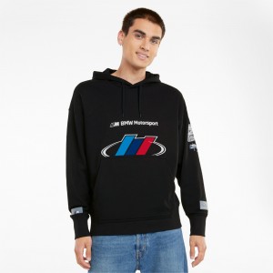 Sudadera con Capucha Puma BMW M Motorsport Calle Negros | 07568DFAC