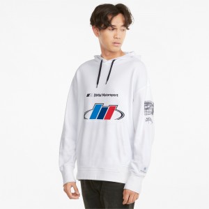 Sudadera con Capucha Puma BMW M Motorsport Calle Blancos | 37029XTJN