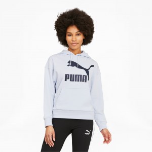 Sudadera con Capucha Puma Classics Logo Arctic Ice | 09127XHDU