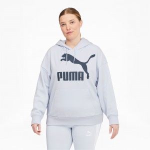 Sudadera con Capucha Puma Classics Logo PL Arctic Ice | 24795UPTE