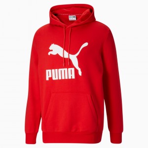 Sudadera con Capucha Puma Classics Logo Rojos Blancos | 45683IPXA