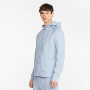 Sudadera con Capucha Puma Classics Tech Full-Zip Arctic Ice | 90148SIOK