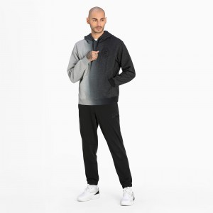 Sudadera con Capucha Puma First Pick Basketball Negros | 47120VMSI
