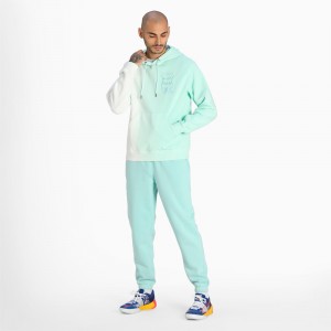 Sudadera con Capucha Puma First Pick Basketball Azules | 49732VKBM