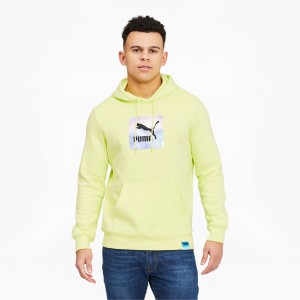 Sudadera con Capucha Puma Lightsense Amarillos | 69325PURM