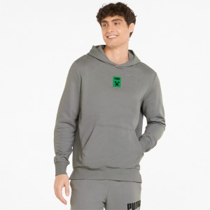 Sudadera con Capucha Puma PUMA x MINECRAFT Griffin | 53708SVBK