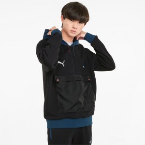Sudadera con Capucha Puma Porsche Legacy Statement Negros | 67580VXNJ