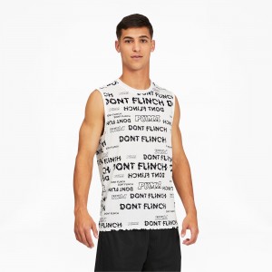 Tank Puma Don't Flinch Basketball Blancos | 27480KZVE