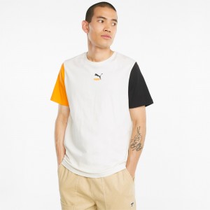 Tee Puma CLSX Ivory Glow | 92561WBAH