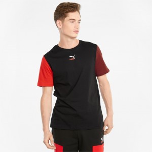 Tee Puma CLSX Negros | 58670CGZA