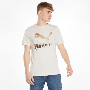 Tee Puma Classics Graphics Ivory Glow | 90182PJLT