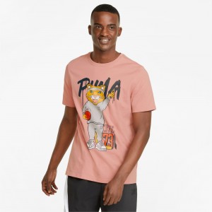 Tee Puma Dylan Corta Sleeve Basketball Rosette | 06937RHMK