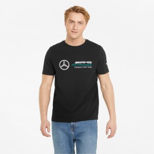 Tee Puma Mercedes F1 ESS Logo Negros | 24796SOGK
