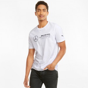 Tee Puma Mercedes F1 Logo Blancos | 92147MGKF