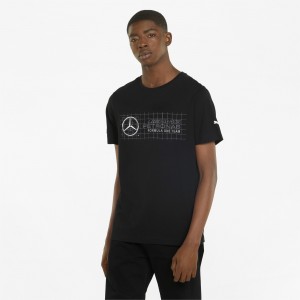 Tee Puma Mercedes F1 Logo Negros | 94702KPZG