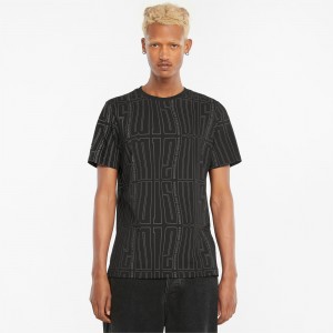 Tee Puma Mercedes F1 Printed Logo Negros | 76495XLMQ