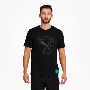 Tee Puma PUMA x BALR. Soccer Negros | 74905PBXN