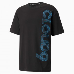 Tee Puma PUMA x CLOUD9 Big Logo Esports Negros | 56970YAWV