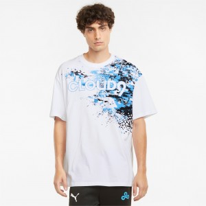 Tee Puma PUMA x CLOUD9 Estampados Esports Blancos | 06948RDWM