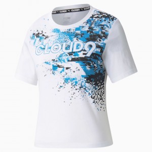 Tee Puma PUMA x CLOUD9 Estampados Esports Blancos | 81950YPIX