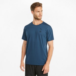 Tee Puma PUMA x FIRST MILE Entrenamiento Azules | 47135IERL