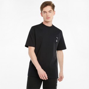 Tee Puma PUMA x FIRST MILE Negros | 90874VZCL