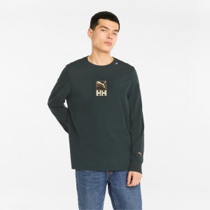 Tee Puma PUMA x HELLY HANSEN Long Sleeve Scarab | 21658NGTA