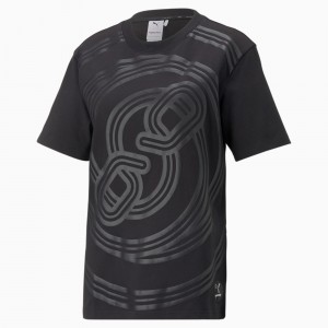Tee Puma PUMA x PRONOUNCE Estampados Negros | 92018YWVN