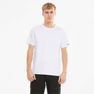 Tee Puma Porsche Design Essential Blancos | 01349XWGP