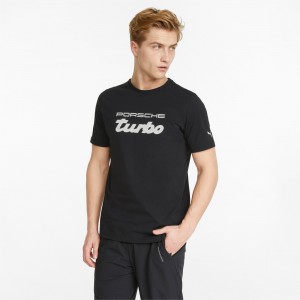 Tee Puma Porsche Legacy Logo Negros | 41652OSVP