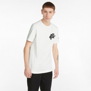 Tee Puma Porsche Legacy Statement Blancos | 56094JAPK
