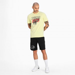 Tee Puma Scouted Basketball Amarillos | 53962SAEU