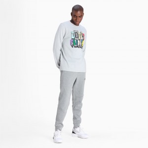 Tee Puma Scouted Long Sleeve Basketball High Rise | 83467QHRU