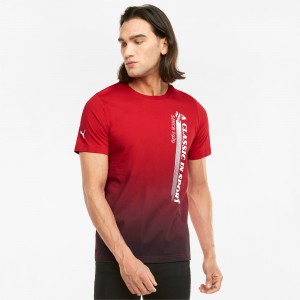 Tee Puma Scuderia Ferrari Race Estampados Rosso Corsa | 59217ICBM
