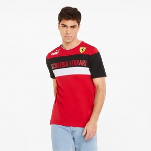 Tee Puma Scuderia Ferrari Race SDS Rosso Corsa | 02847YOQL