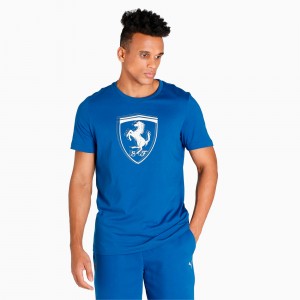 Tee Puma Scuderia Ferrari Race Tonal Shield Limoges | 95082IHJF