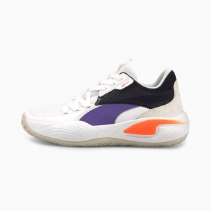 Tenis Basquetbol Puma Court Rider I JR Blancos | 98135ATHY